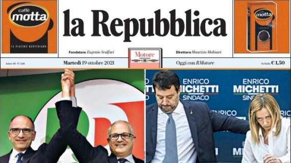 La Repubblica - L'Italia del centrosinistra
