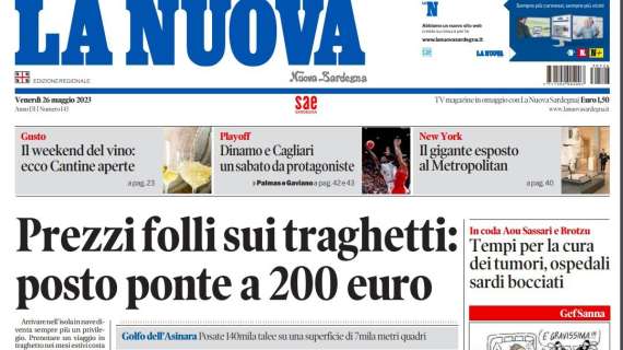 La Nuova Sardegna - "Prezzi folli sui traghetti: posto ponte a 200 euro" 