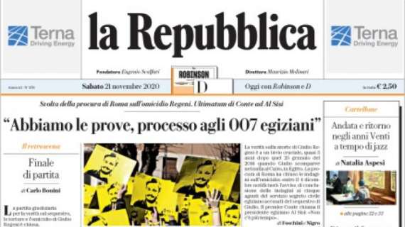 La Repubblica: "Recovery, lite tra ministri"