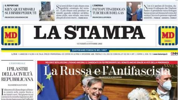 La Stampa - La Russa e l'antifascista 