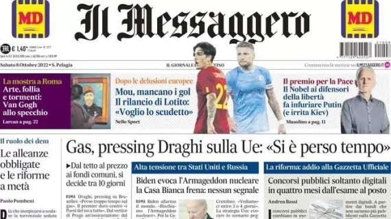 Il Messaggero - «L’Italia sa badare a se stessa»