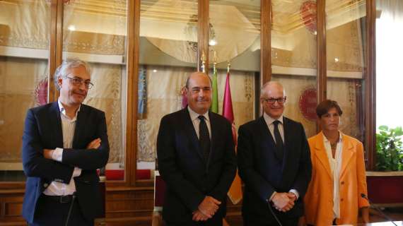 Zingaretti e Gualtieri firmano Protocollo d'intesa per promozione e attuazione accordi di insediamento e sviluppo delle imprese