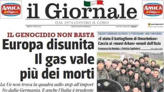 Il Giornale - Europa disunita Il gas vale più dei morti