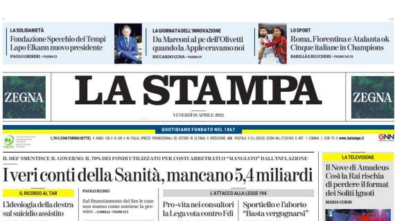La Stampa - Rapporto Letta, Ue spaccata