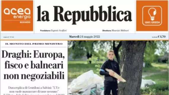 La Repubblica - Ucraina, Mosca valuta il piano italiano per la pace