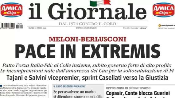 Il Giornale - Pace in extremis