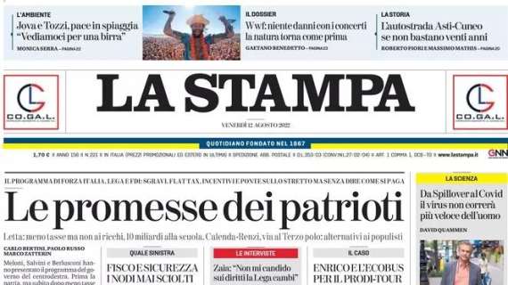 La Stampa - Le promesse dei patrioti