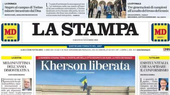 La Stampa - Kherson liberata