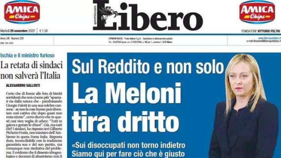 Libero Quotidiano -La Meloni tira dritto