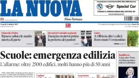 La Nuova Sardegna - Scuole: emergenza edilizia