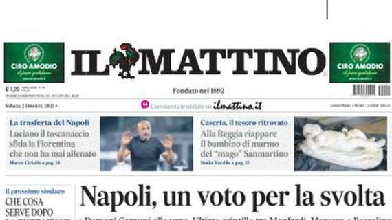 Il Mattino - Napoli, un voto per la svolta