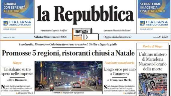 La Repubblica: "Rimpasto, ora si tratta"