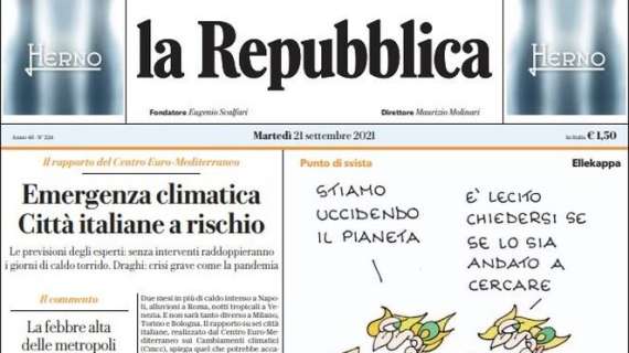La Repubblica - "Un vaccino per i bambini"