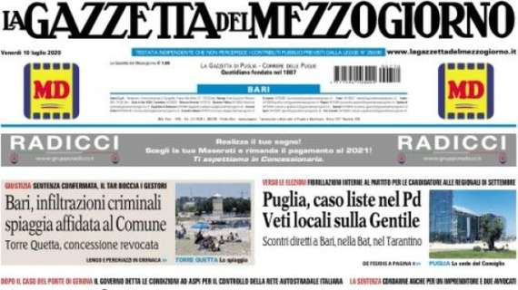 La Gazzetta del Mezzogiorno - Conte rifà i conti ai Benetton 