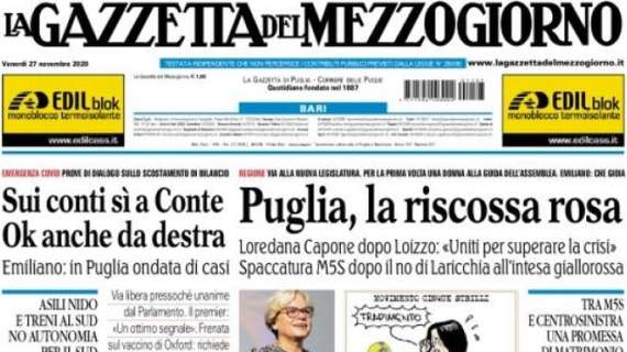 La Gazzetta del Mezzogiorno - Puglia, la riscossa rosa