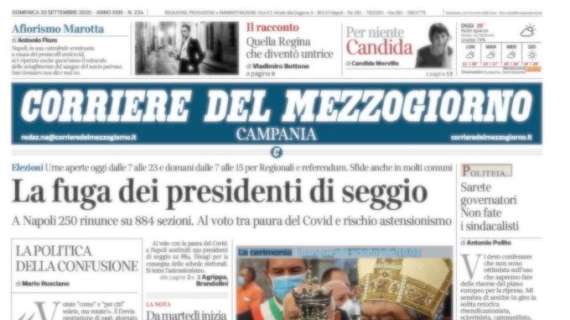 Corriere Mezzogiorno Campania - La fuga dei presidenti di seggio