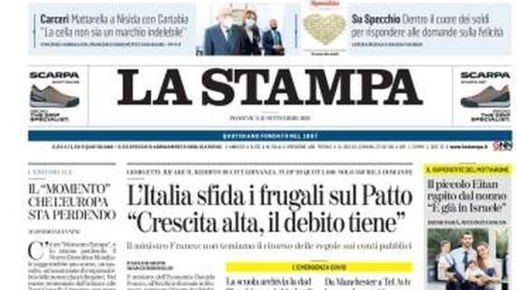 La Stampa - L'Italia sfida i frugali sul Patto: "Crescita alta, il debito tiene"