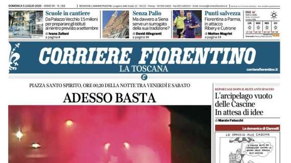 Corriere Fiorentino - Adesso basta