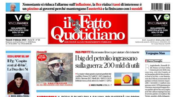 Il Fatto Quotidiano - “Spappolano l’Italia aggirando il Parlamento"