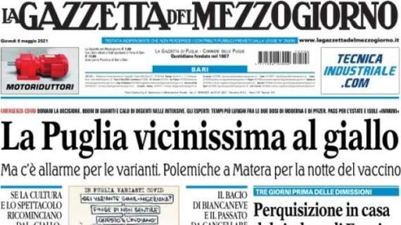 La Gazzetta del Mezzogiorno - La Puglia vicinissima al giallo 