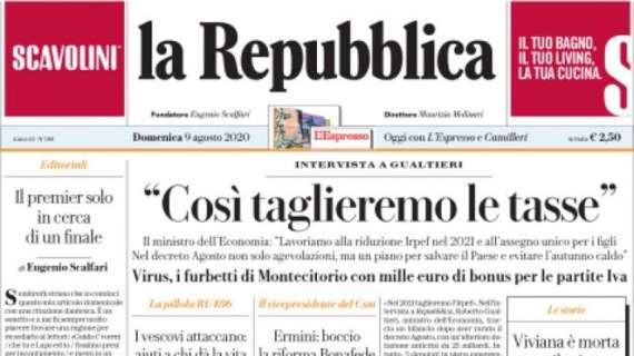 La Repubblica - "Così taglieremo le tasse"
