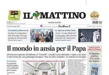 Il Mattino - "Il mondo in ansia per il Papa" 