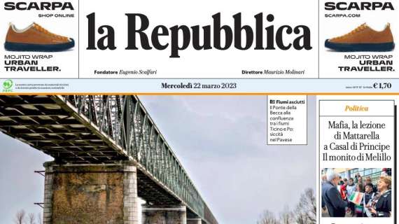 La Repubblica - "Acqua, il grande spreco" 