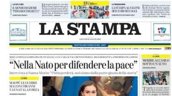 La Stampa - "Nella Nato per difendere la pace"