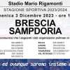 Sampdoria, l'elenco dei club in pullman per la trasferta di Brescia