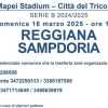 Federclubs, info e pullman per Reggiana - Sampdoria