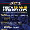 Festa Fieri Fossato, l'omaggio della Federclubs: "Fieri da 25 anni"