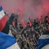 Sampdoria, striscione a Bogliasco: "Tutti a Reggio Emilia"