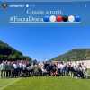 Sampdoria, foto di gruppo e messaggio di Pirlo: "Grazie a tutti"