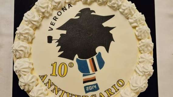 Sampdoria Club Verona Blucerchiata festeggia 10 anni
