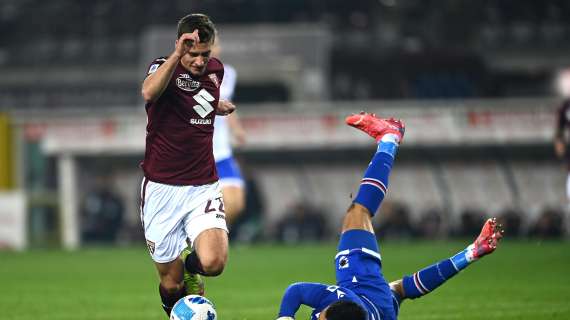 Trauma distorsivo per Praet, in forte dubbio per Sampdoria - Torino