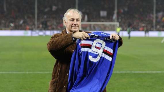 Gli auguri dell' U.C.Sampdoria a Trevor Francis