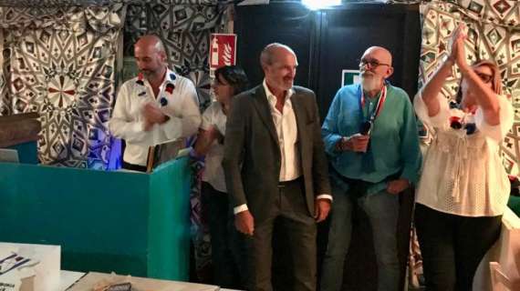 Festa 50 anni Sampdoria Club Albenga, Lanna: "Importante vedere la passione dei tifosi"