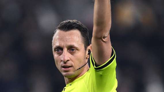 Frosinone - Sampdoria, arbitra Abisso. Al VAR Nasca