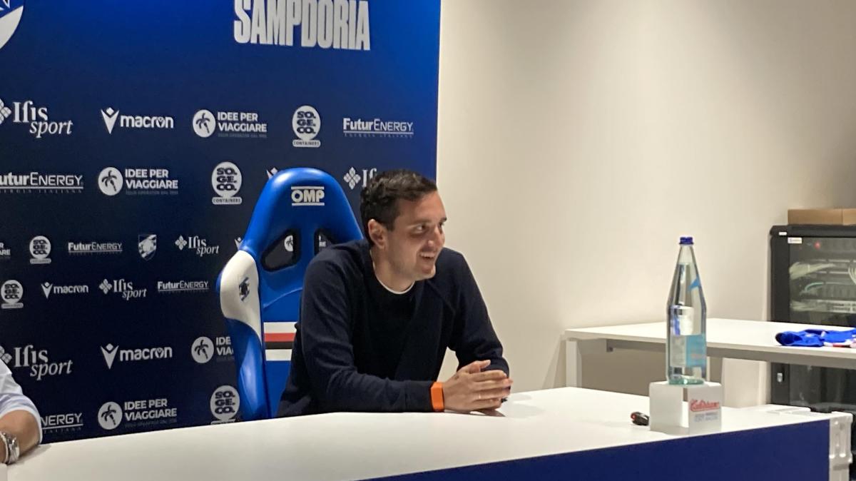 A. Mancini: "Abbiamo cercato di creare uno staff che incarni i valori della Sampdoria"