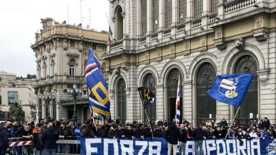 Sampdoria in partenza per Venezia: la carica dei tifosi