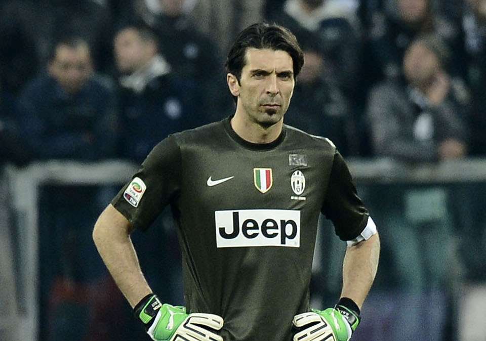 Photogallery Juventus - Sampdoria: la delusione di Buffon al pareggio