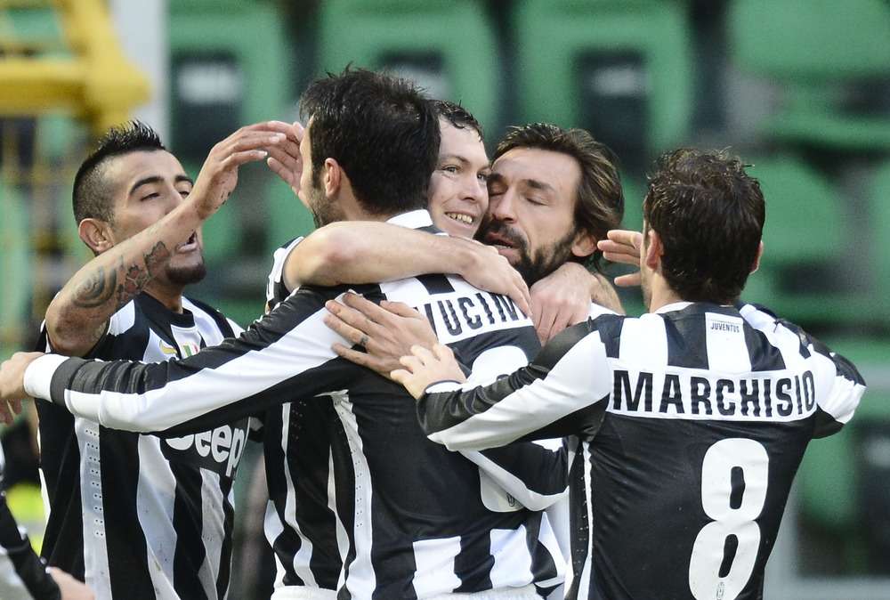 Juve: centrocampisti 18 volte in goal, difesa blindata in casa da 541'