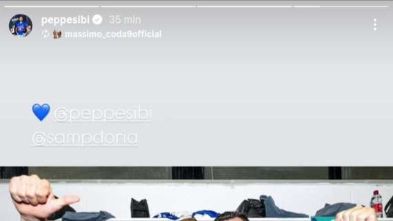 Sampdoria social, il selfie dei goleador Coda e Sibilli