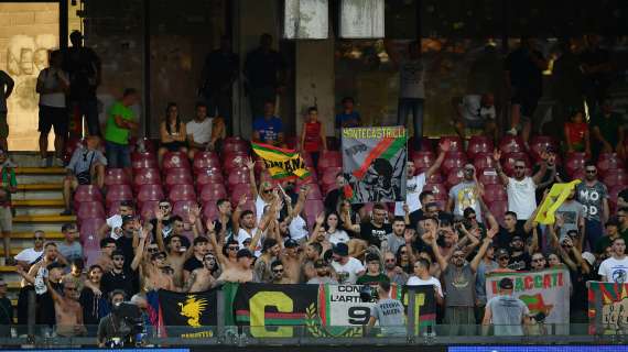 Sampdoria - Ternana, record stagionale dei tifosi rossoverdi in trasferta