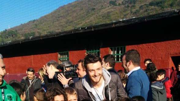Rizzo riceve dal Baiardo il premio "Gambaro": "Contento di ricevere un premio consegnato in passato a grandi calciatori"