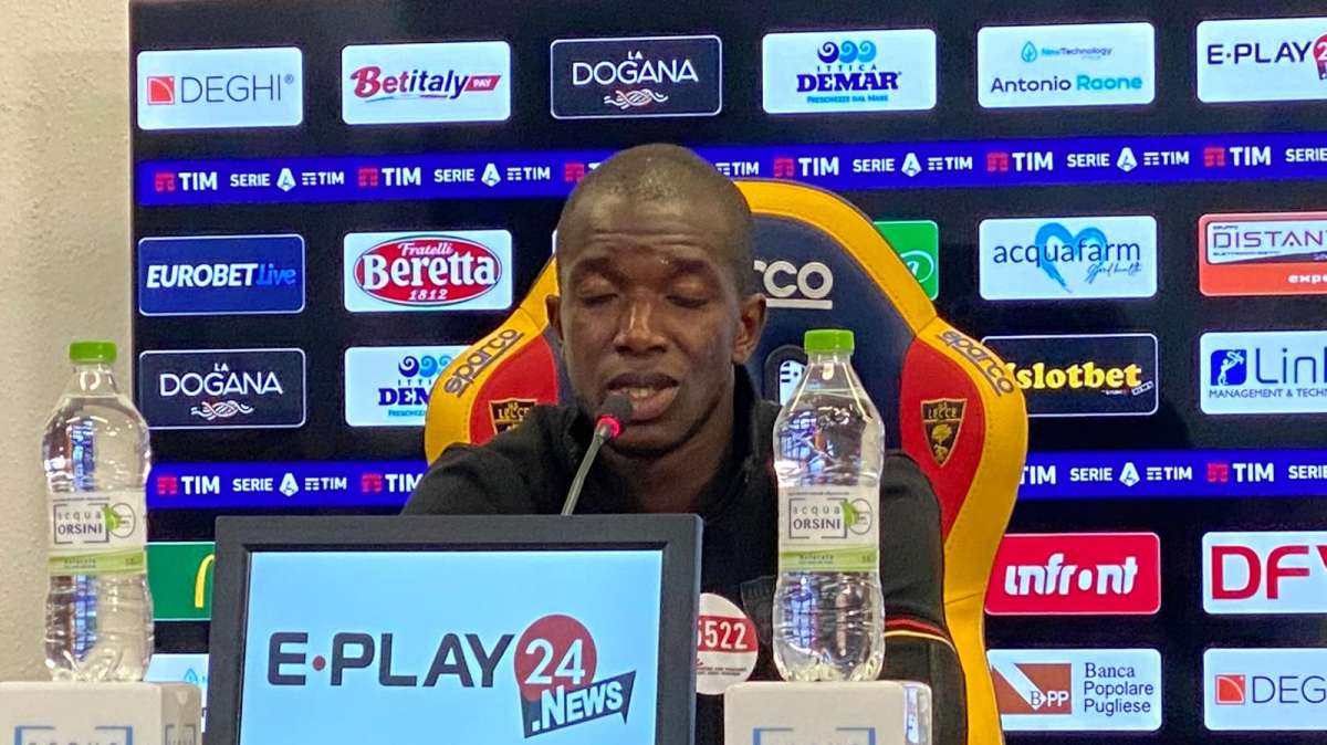 Lecce. Ceesay: "Vinto contro la Sampdoria, ripresentiamoci al meglio"