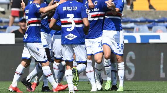 Sampdoria festeggia sui social: "One, two, three... we are family!"