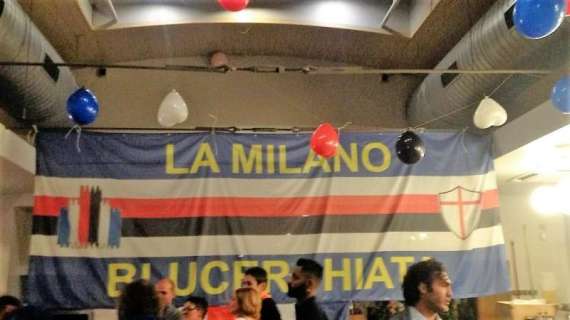 Festa Sampdoria Club La Milano Blucerchiata, la photogallery