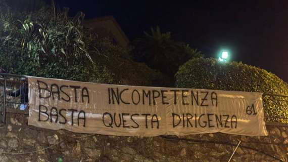 Sampdoria, prosegue la contestazione dei "61" contro la dirigenza