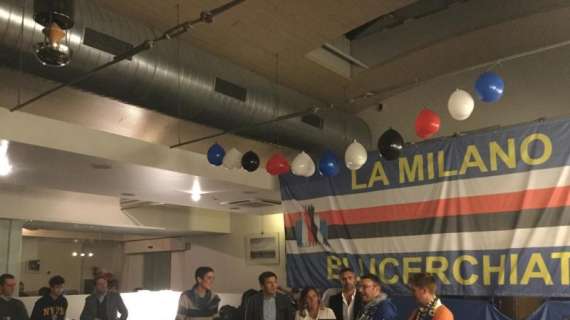 PHOTOGALLERY: la festa del club "La Milano Blucerchiata"